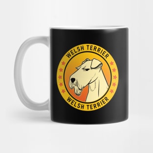 Welsh Terrier Dog Portrait Mug